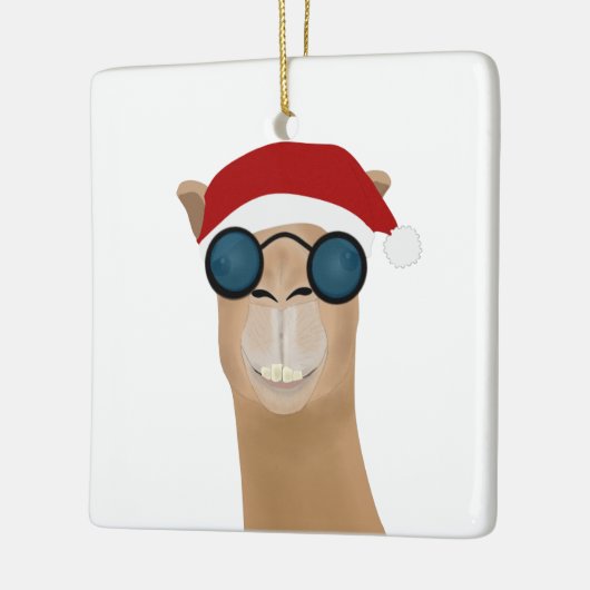 Camel Santa Ornament (Links)
