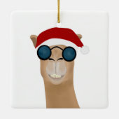 Camel Santa Ornament (Achterkant)