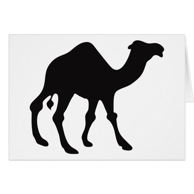 Camel Silhouette (Voorkant Horizontaal)