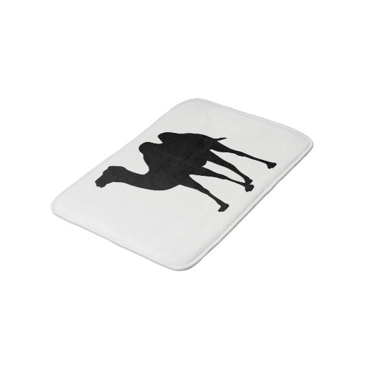Camel Silhouette Badmat (Gekanteld)