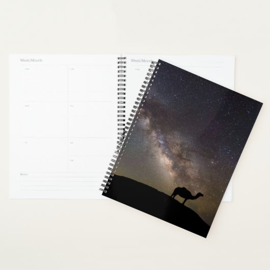 Camel Silhouette en Milkyway Planner (Display)