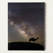 Camel Silhouette en Milkyway Planner (Achterkant)