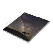 Camel Silhouette en Milkyway Tegeltje (Zijkant)