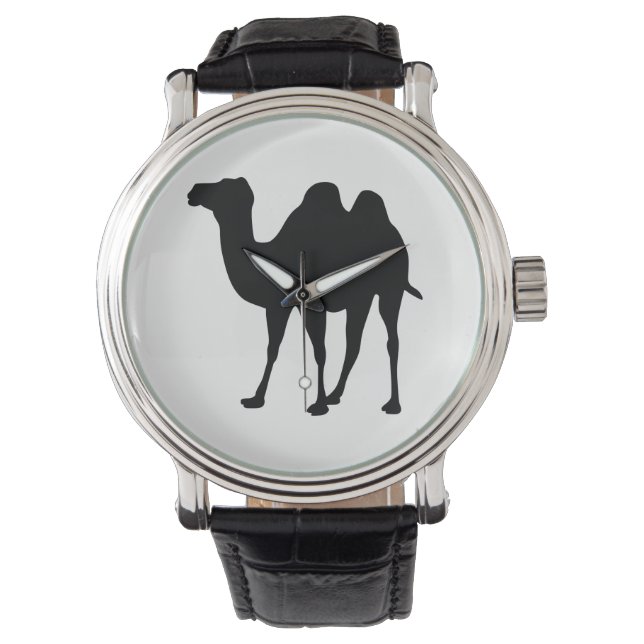 Camel Silhouette Horloge (Voorkant)