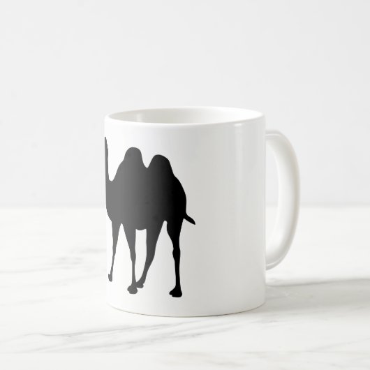Camel Silhouette Koffiemok (Voorkant rechts)