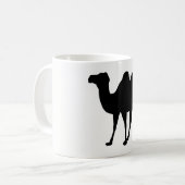 Camel Silhouette Koffiemok (Voorkant links)