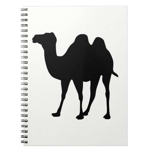 Camel Silhouette Notitieboek (Voorkant)