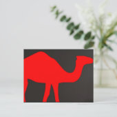 CAMEL SILOUETTE BRIEFKAART (Staand voorkant)