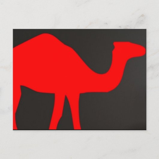 CAMEL SILOUETTE BRIEFKAART (Voorkant)
