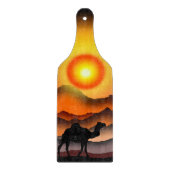 Camel snijplank - schilderij ontwerp (Voorkant)
