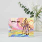 Camel Stationery Briefkaart (Staand voorkant)