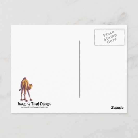 Camel Stationery Briefkaart (Achterkant)
