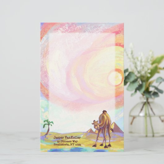 Camel Stationery Briefpapier (Staand voorkant)