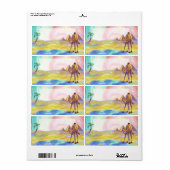 Camel Stationery Etiket (Full Sheet)