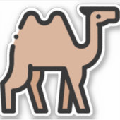 Camel Sticker (Voorkant)