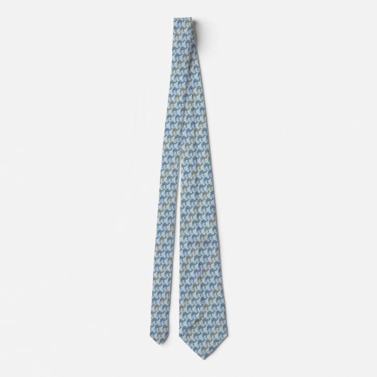 Camel Stropdas Sky Blue (Achterkant)