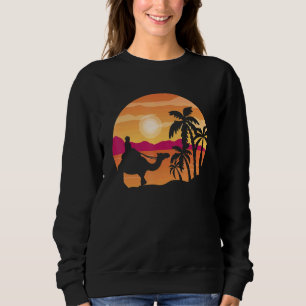 Camel Sunset Palm Tree Traveler Arabian Camel Ani Trui