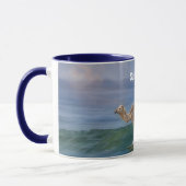 Camel Surfing on a Wave Fun Personal Mug Cup Mok (Links)