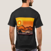 Camel T-Shirt (Achterkant)