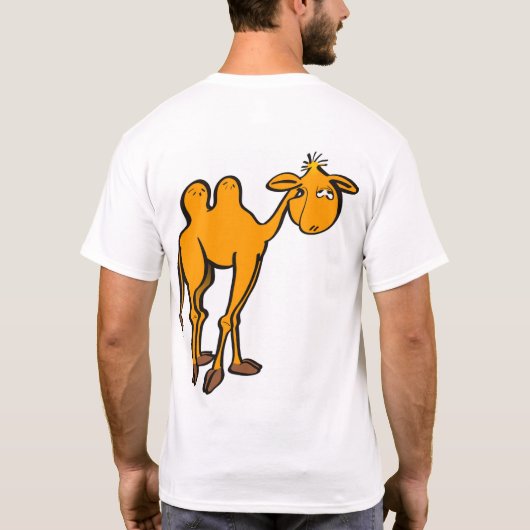 Camel T-shirt (Achterkant)