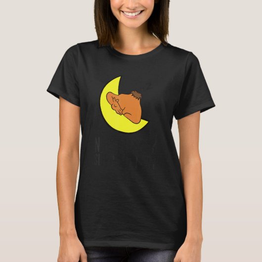 Camel Tired Nap All Day Sleep All Night  Camel T-shirt (Voorkant)