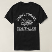 Camel Tow Funny Adult Ongepaste Humor Dirty Jo T-shirt (Design voorkant)