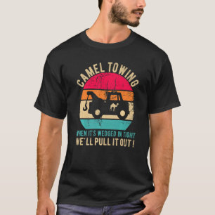 Camel Towing, als het in een hechte halloween is g T-shirt