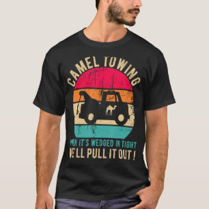 Camel Towing, als het in een hechte halloween is g T-shirt