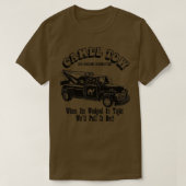 Camel Towing Shirt Tow Truck Adult Humor Camel Tow (Design voorkant)