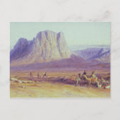 Camel Train, Condessi, Mount Sinai, 1848 Briefkaart (Voorkant)