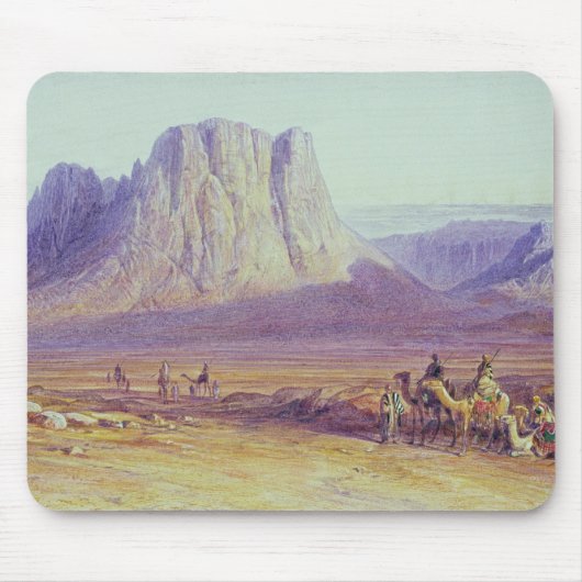 Camel Train, Condessi, Mount Sinai, 1848 Muismat (Voorkant)