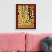 Camel Uitzicht Canvas Afdruk (Insitu (Woonkamer))