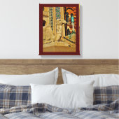 Camel Uitzicht Canvas Afdruk (Insitu (Slaapkamer))
