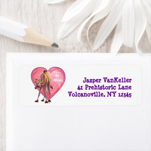 Camel Valentijnsdag Etiket (Insitu)