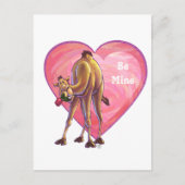 Camel Valentijnsdag Feestdagenkaart (Voorkant)