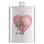 Camel Valentijnsdag Heupfles (Voorkant)