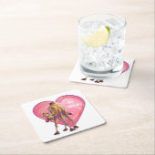 Camel Valentijnsdag Kartonnen Onderzetters (Insitu)