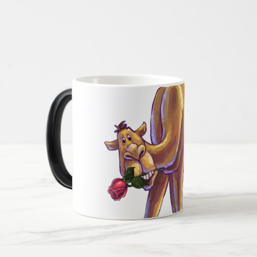 Camel Valentijnsdag Magische Mok (Voorkant links)