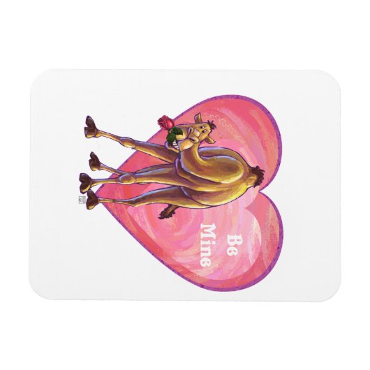 Camel Valentijnsdag Magneet (Horizontaal)