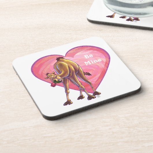 Camel Valentijnsdag Onderzetter (Linkerzijde)