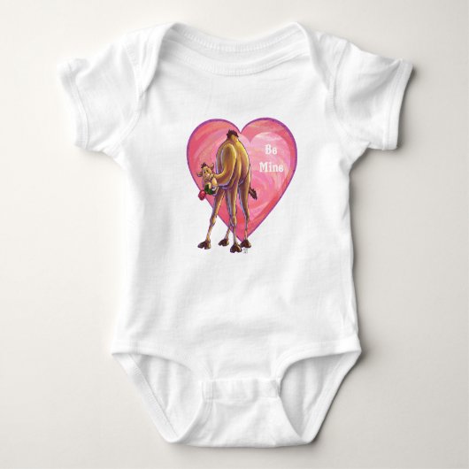 Camel Valentijnsdag Romper (Voorkant)