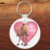 Camel Valentijnsdag Sleutelhanger (Voorkant)