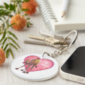 Camel Valentijnsdag Sleutelhanger (Voorkant Rechts)