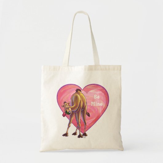 Camel Valentijnsdag Tote Bag (Voorkant)