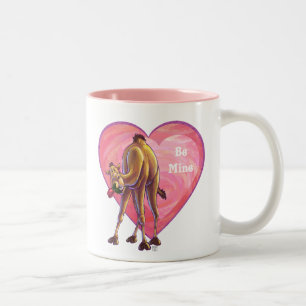 Camel Valentijnsdag Tweekleurige Koffiemok