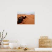 Camel van achteren poster (Keuken)