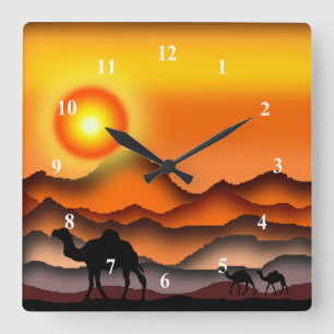 Camel wandklok