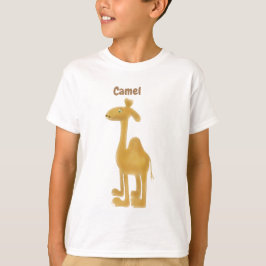 Camel whimsical leuk t-shirt