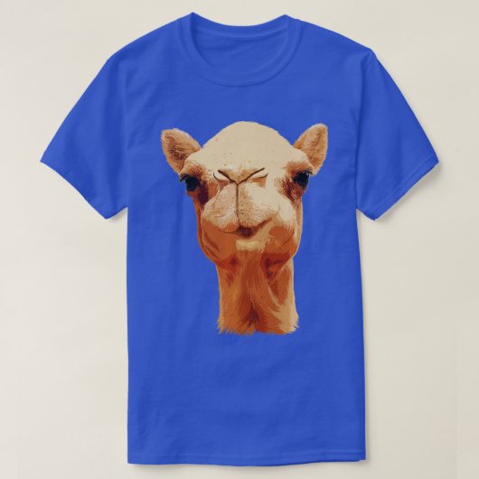 Camel women Animal Face African Safari Cam T-shirt (Design voorkant)