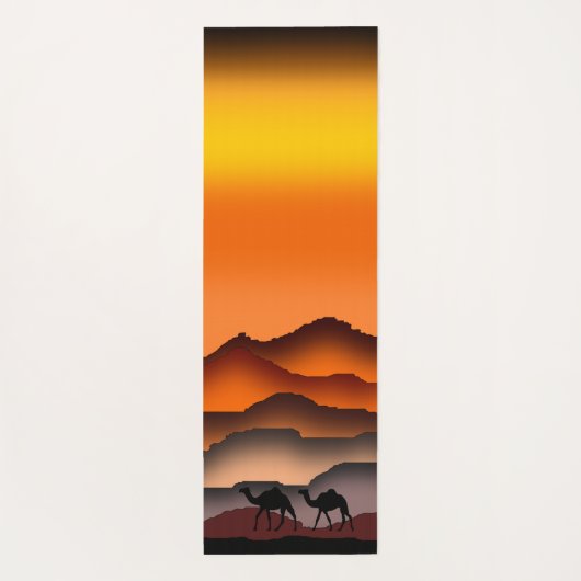 Camel Yoga Mat (Achterkant)